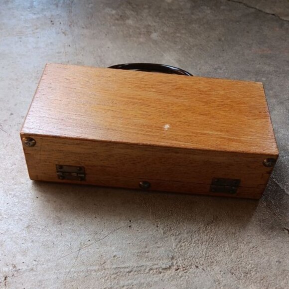 Gary Gail Dallas Money Tree Mirrored Wood Box Purse Coin Money Tree Japan - Picture 5 of 7